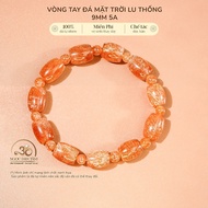 Ngoc Dan Tam - Lu Thong Sun Bracelet 9mm 5A - Fire Element & Earth Element