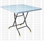 TKTT 3V  3'x3' 3 Feet Square Plastic Table/ Dining Table/ Writing Table/ Mamak Table/ Study Table/ Tuition Table/ Outdoor Table/ Party Table/ Meja Plastik/ Meja Restoran/ Meja Kenduri/ Meja Serbaguna