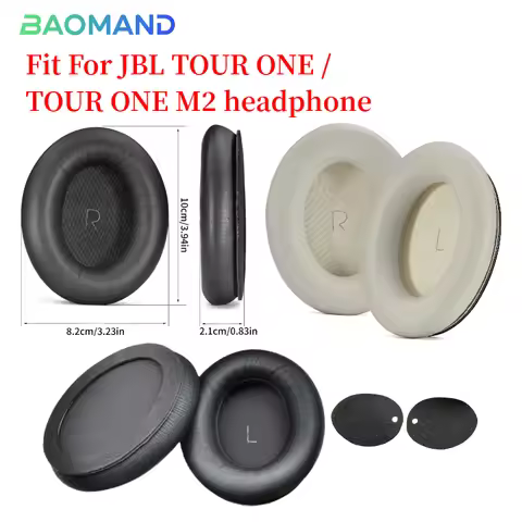 Replacement Ear pads for JBL TOUR ONE / TOUR ONE M2 Headphones Memory Foam Ear Cushions Earmuff Earp