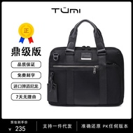 tumi original Tuming Ballistic Nylon Briefcase for Men 232390 Large Capacity Business Commuter Handbag Casual Lightweight Shoulder Bag
