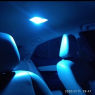 ไฟเพดานรถยนต์ LED COB 31mm 1ชิ้น สีขาว
