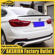 Car Styling ABS X6 F16 2015-2019 Rear Spoiler Trunk Wing for BMW X6 F16 M-Performance Style
