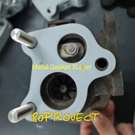 Metal Gasket 3 Layer 1.5mm Downpipe Daihatsu Mira L2s L2  L6 L7 L9ef EFRL L9 Avy
