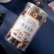 【霸王龍】 養生茶  【人參五寶茶】組合花茶獨立包裝150克 盒裝