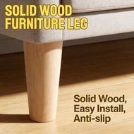Wooden Sofa DIY Table Leg 15cm Cabinet Bed Furniture Solid Sofa Feet