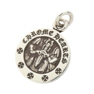 【二手】Chrome Hearts ANGEL MEDAL V2 吊墜， 925 純銀，男士，二手 A