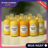 Combo 30ml Transparent Ginger Shot Glass Bottle for Ginger Shot Ginger Juice, Detox