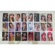 金冬天小卡裴真率小卡ive小卡idle小卡 AESPA Winter NMIXX Bae IVE GIDLE photocard