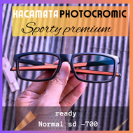 Kacamata Min Photocromic Pria Sporty Optik Asli Ori Kaca Mata Minus Kekinian