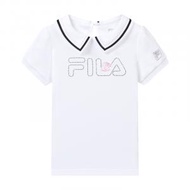 FILA - FILA KIDS 閃鑽 FILA Logo 全棉 T 裇