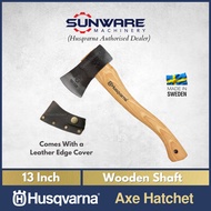 HUSQVARNA Axe Hatchet / Kapak Kayu (Made In Sweden) - Testing 1