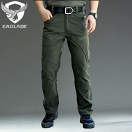 EAGLADE Tactical Cargo Pants For Men JTKBZ In Green Waterproof Stretchable