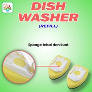 Dish Washer Refill / Refill for Dish Washer / refill dish washing tool with handle