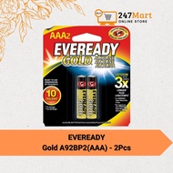 EVEREADY Gold (A92BP2(AAA) - 2Pcs & A92BP4(AAA) - 4Pcs)
