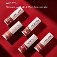 INTO YOU Lip Mud Matte Velvet Matte Lip Glaze Lipstick