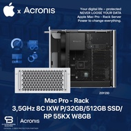 Mac Pro - Rack 3.5GHz 8C Xeon W/32GB/512GB-SSD/Radeon Pro W5500X 8G