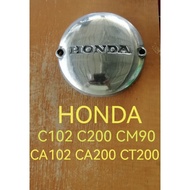 HONDA C102 CA102 C200 CA200 CT200 CM90 NOS TAIWAN ENGINE POINT INSPECTION SIDE COVER MADE IN TAIWAN