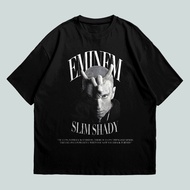 Eminem Oversize T-shirt, 100% Original Combed Cotton 24s, Thick, Soft, Luxurious and Comfortable