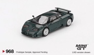 Mini GT ▶️968 Bugatti EB110 GT Verde Scuro