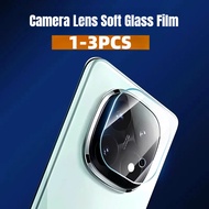 1-3PCS Camera Lens Protector Soft Glass Film Ultra Thin 0.15mm Anti-Shock Explosion-Proof For Honor 