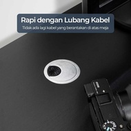 JKMLLCM Gaming Laptop PC Desk Frame with Cable Hole - FH-3