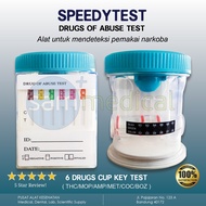 Speedy DOA Test CUP Key 6 Multi Drug of a Abuse Test / Narkob.a @CU