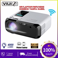 VIUIO E500 Proyektor Portabel Mini 4K 1080P WIFI