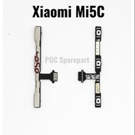 Flexible Power On Off Original Xiaomi Mi5C Volume Connector Flexible Flexible Mi 5C Connector