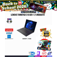[ผ่อน 0% 10 ด.]LENOVO ThinkPad E16 Gen 1 21JN00G0TH /i5-1335U /ประกัน3 Years