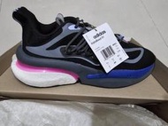 [SH]A102台灣公司貨正品.ADIDAS AlphaBoost V1男鞋.慢跑鞋.黑色.US8號.全新吊牌未拆