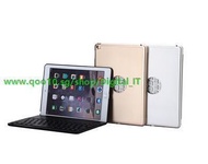 Wireless Bluetooth ABS Button Slim Keyboard Aluminum Case Cover For iPad Air /iPad 5 With / Without