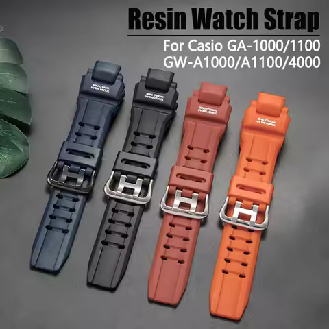 Silicone Watch Strap for Watch Strap For Casio G-Shock GA-1000 GA-1100 GW-A1000 GW-A1100 GW-4000 Wat