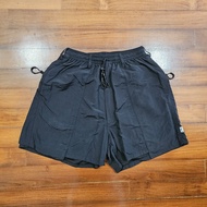 防水機能面料短褲-黑色