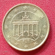 koin Jerman 10 Euro Cent (2nd map) 2007-2020