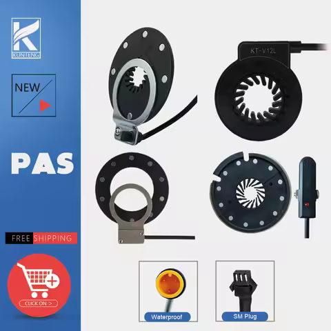 KT Ebike Kunteng PAS Sensor BZ4-8 10 V12L D12L PAS 6 8 10 12 Magnets Double Hall Pedal Assistant Sen