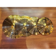 Silken Full Metal Cymbal Set # Drum Kits Drummer Sets Zildjian Sabian Tama Pearl Alesis Nux Dinamik 