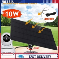 5V 10W Solar Panel 360 Adjustable Mounting Solar Panel Kit for Security Camera