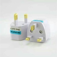 Three Pin Plug Power Adaptor / UK Convert to Universal 2&3 Pin Plug
