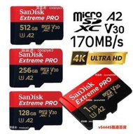 高速 記憶卡 SanDisk Extreme PRO microSD 64G128G 256G 512G【Pi