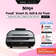 Ninja Foodi Smart XL Indoor Grill & Air Fryer with Digital Probe, Roast, Bake, Broil Dehydrate & Reh