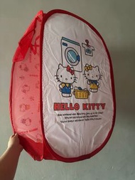 Hello Kitty 摺疊式洗衣籃