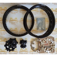 EXPEDITION Rim Package + EXPEDITION WR155 Disc Brake Drum + Spokes