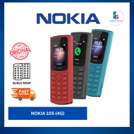 [Malaysia Set] Nokia 105 4G - HD voice calls, easy to use, Dual SIM, 48MB RAM (1 Year Nokia Malaysia