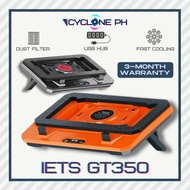 [Cyclone PH] IETS GT350 Powerful Gaming Laptop Cooler High RPM Cooling Pad for 13-17 inch GT500 GT60