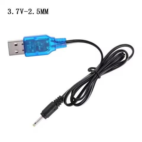 3.7V Battery USB Charger 2.5mm/3.5mm For RC Helicopter Quadcopter Toys Car Model Truck Electric RC T