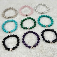 Chrome Hearts 925Silver Accessories Bracelet Single Accessory10M Bead Light Luxury Ethnic Style Brac