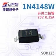 Original Factory JFS Diode Screen Printing    Switch SOD-1230.15A Spot Goods T4  1N4148W75V TQTX