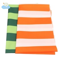 [LI] 420D Fashion Striped Print Oxford Fabric Waterproof Fabric Canopy Tent Umbrella Cloth PU Coated