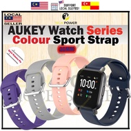 AUKEY LS02 Strap AUKEY SW-1 Strap 20mm Color Silicone Sport Style Strap,Tali Jam AUKEY Smartwatch LS