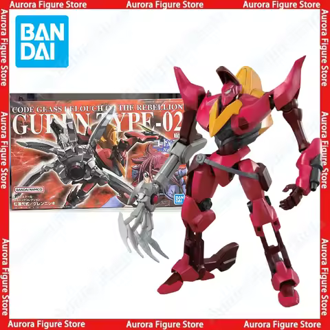 In Stock Bandai HG 1/35 CODE GEASS Lelouch of The Rebellion Guren Type-02 Assembly Model Anime Actio
